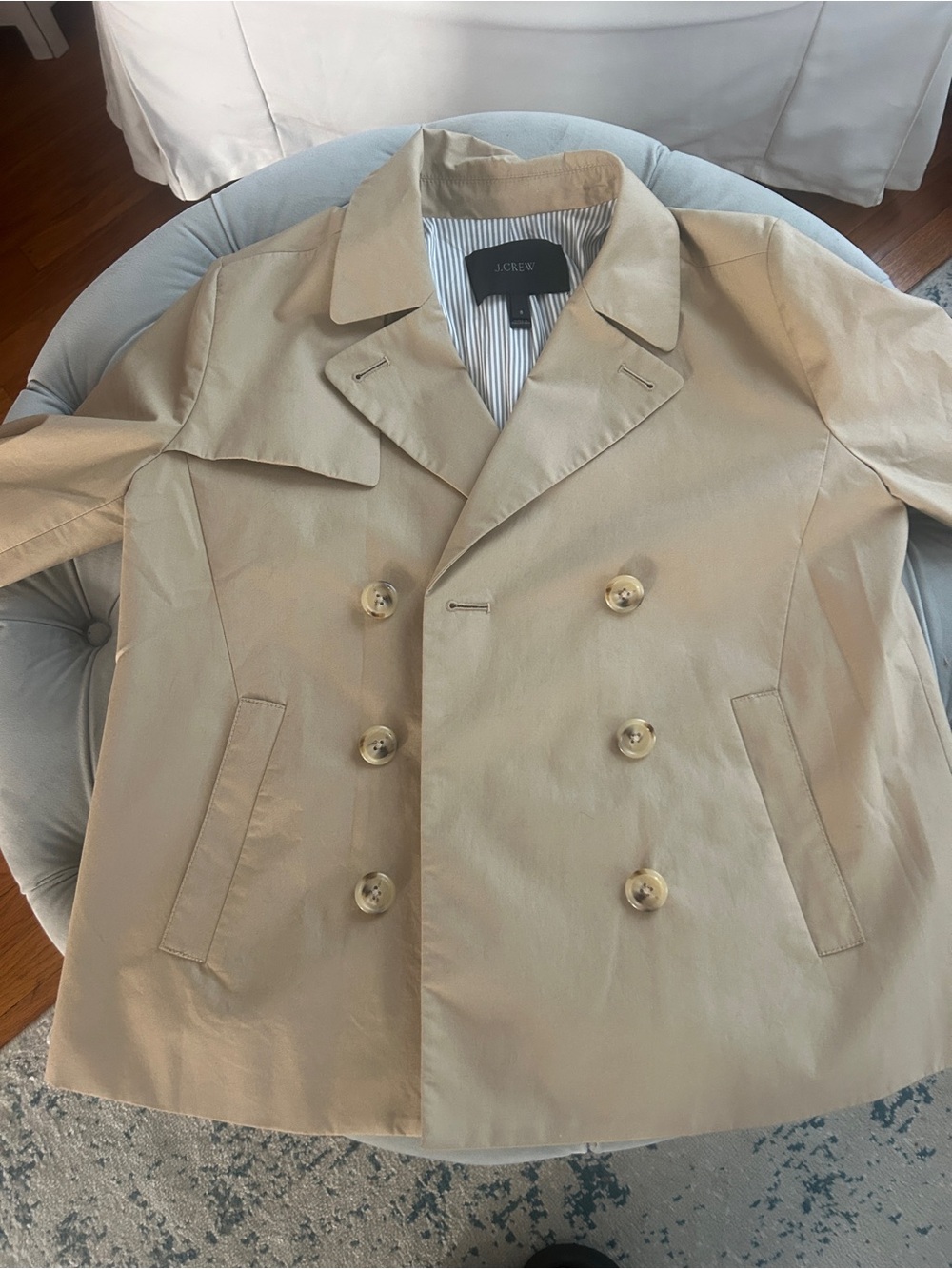 Like new J.Crew cotton swing jacket